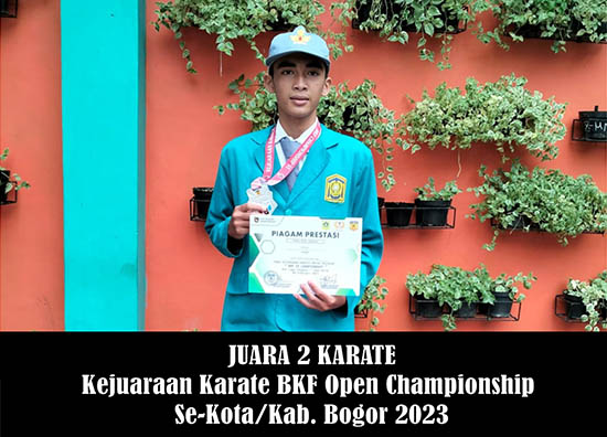 JUARA 2 KARATE Kejuaraan Karate BKF Open Championship  Se-Kota-Kab Bogor 2023 3.jpg